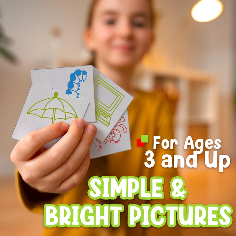 Briarpatch, Kids on Stage Charades for Kids Travel Card Game, Early Preschool Learning for Toddlers, Kindergarten and 1st Grade - Image 2